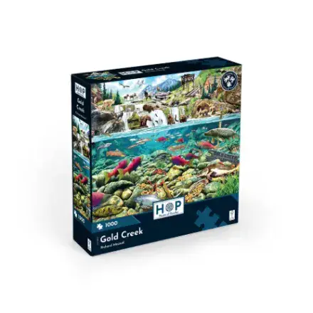 * New Gold Creek HOP 1000 Piece Jigsaw Puzzle