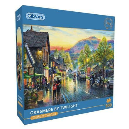 * NEW Grasmere By Twilight Gibsons 500 Piece Jigsaw Puzzle