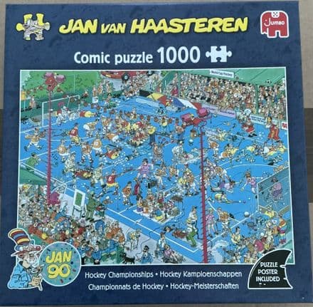 * NEW Hockey Championships Jan Van Haasteren 1000 Piece Jigsaw Puzzle