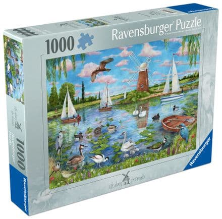 * NEW Life Along The Broads Ravensburger 1000 Piece Jigsaw Puzzle