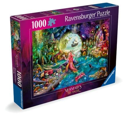 * NEW Mermaids Treasure Ravensburger 1000 Piece Jigsaw Puzzle