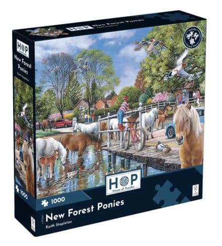 * New New Forest Ponies HOP 1000 Piece Jigsaw Puzzle