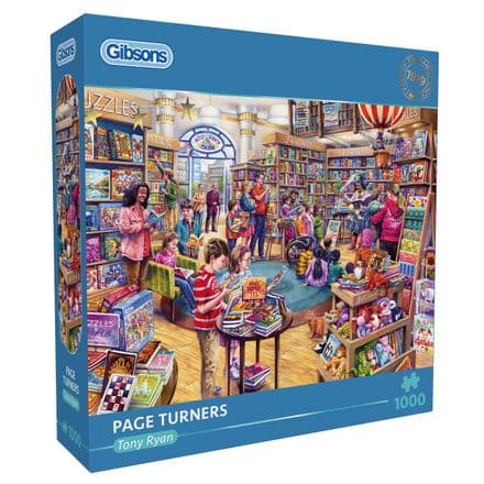 * NEW Page Turners Gibsons 1000 Piece Jigsaw Puzzle
