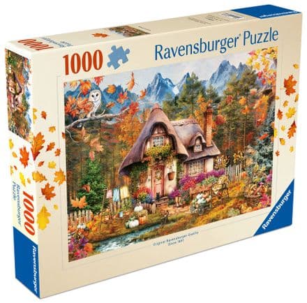 * NEW Pumpkin Cottage Ravensburger 1000 Piece Jigsaw Puzzle