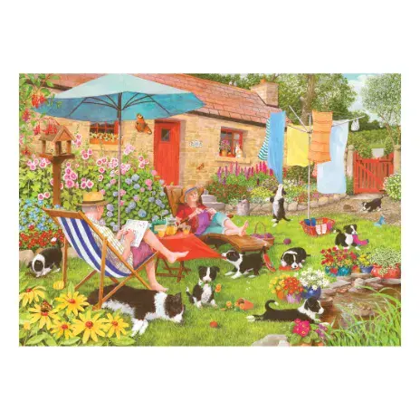 * New Rest & Relaxation HOP BIG 500 XL Piece Jigsaw Puzzle