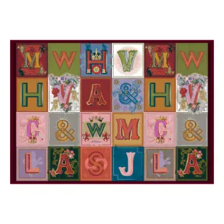 * New Royal Monograms HOP 1000 Piece Jigsaw Puzzle