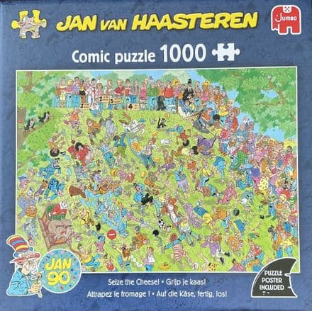 * New Seize The Cheese Jan Van Haasteren 1000 Piece Jigsaw Puzzle