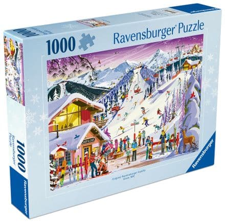 * NEW Slopeside Spirit Ravensburger 1000 Piece Jigsaw Puzzle
