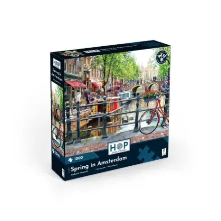 * New Spring In Amsterdam HOP 1000 Piece Jigsaw Puzzle