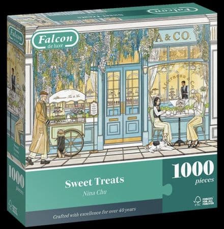 * NEW Sweet Treats Falcon 1000 Piece Jigsaw Puzzle