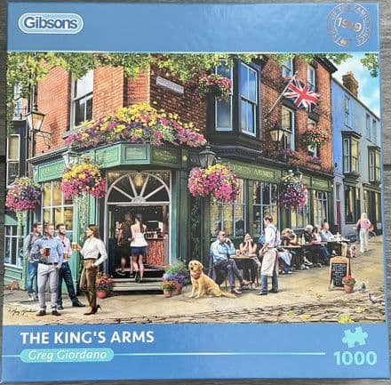* NEW The Kings Arms Gibsons 1000 Piece Jigsaw Puzzle