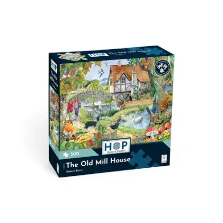 * New The Old Mill House HOP 500 Piece Jigsaw Puzzle