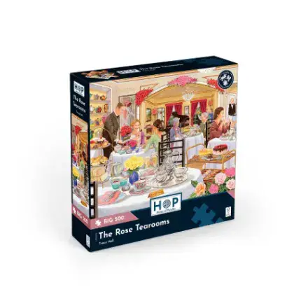 * New The Rose Tearooms HOP BIG 500 XL Piece Jigsaw Puzzle