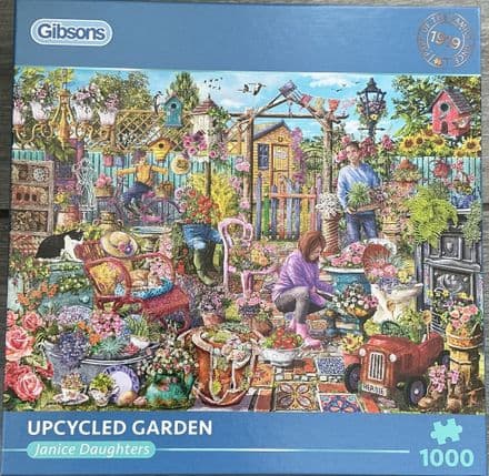 * NEW Upcycled Garden Gibsons 1000 Piece Jigsaw Puzzle