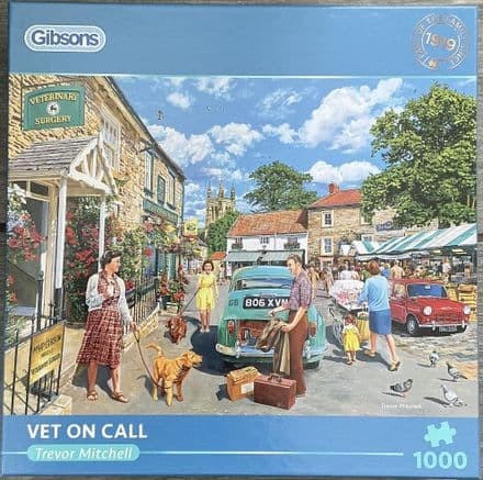 * NEW Vet On Call Gibsons 1000 Piece Jigsaw Puzzle