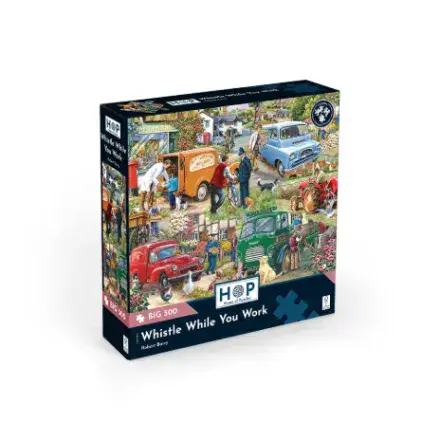 * New Whistle While You Work HOP BIG 500 XL Piece Jigsaw Puzzle