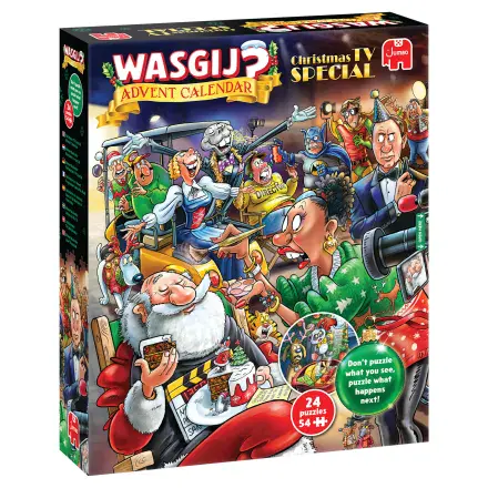 **PRE ORDER** DUE IN SEPTEMBER 2026 Advent Calendar Christmas TV Special Wasgij Jigsaw Puzzle