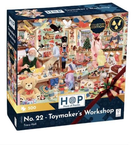 * Toymakers Workshop Christmas No22 New HOP 500 Piece Jigsaw Puzzle