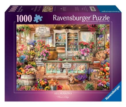 All Seasons Flower Shop Ravensburger 1000 Piece Jigsaw Puzzle
