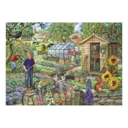 At The Allotment HOP 1000 Piece Jigsaw Puzzle