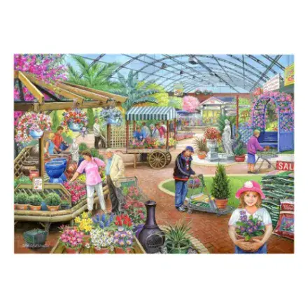 At The Garden Centre HOP 500 Piece Jigsaw Puzzle