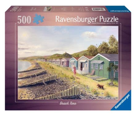 Beach Time Ravensburger 500 Piece Jigsaw Puzzle