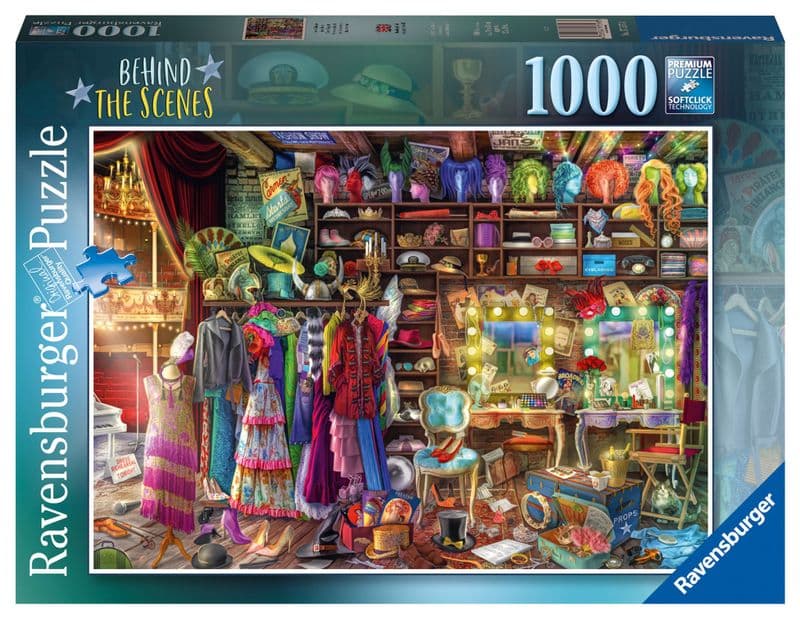 Behind The Scenes Ravensburger 1000 Piece Jigsaw Puzzle