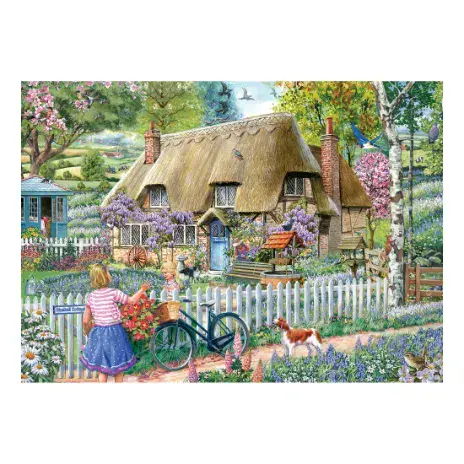 Bluebell Cottage HOP 1000 Piece Jigsaw Puzzle