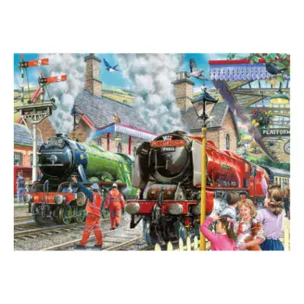 Checking The Line HOP 1000 Piece Jigsaw Puzzle