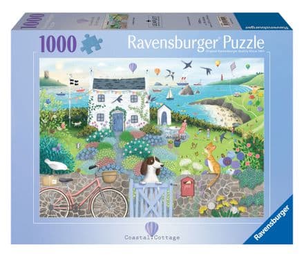 Coastal Cottage Ravensburger 1000 Piece Jigsaw Puzzle