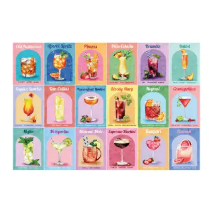 Colourful Cocktails HOP 1000 Piece Jigsaw Puzzle