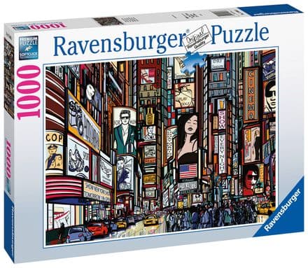 Colourful New York Ravensburger 1000 Piece Jigsaw Puzzle