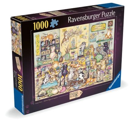 Crazy Cats Easter Eggstravaganza Ravensburger 1000 Piece Jigsaw Puzzle