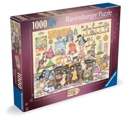 Crazy Cats Jelly Jamboree Ravensburger 1000 Piece Jigsaw Puzzle