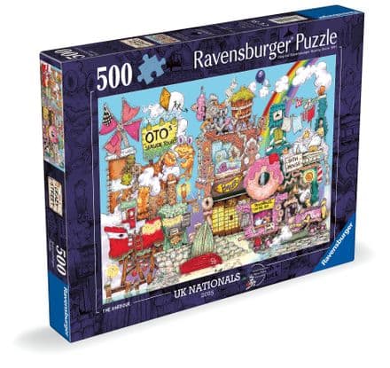 Crazy Street The Harbour Ravensburger 500 Piece Jigsaw Puzzle
