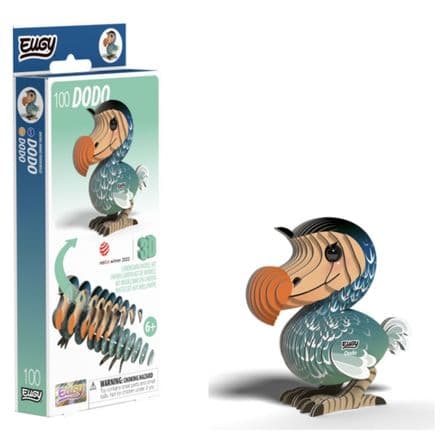 Dodo Eugy 3D Cardboard Model Kit