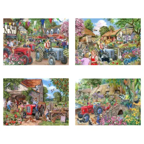 Farmers Friends HOP 4 x BIG 250 XL Jigsaw Puzzle