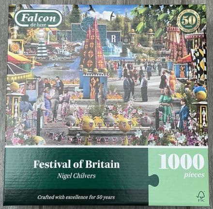 Festival Of Britain Falcon 1000 Piece Jigsaw Puzzle