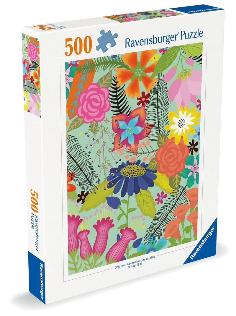 Flower Jungle Ravensburger 500 Piece Jigsaw Puzzle