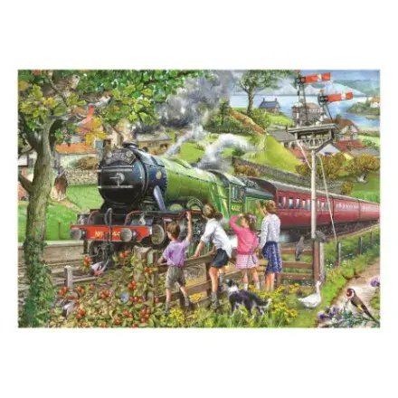 Full Steam Ahead HOP 1000 Piece Jigsaw Puzzle