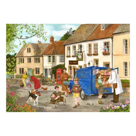 Gingerbread Boys HOP BIG 500 XL Piece Jigsaw Puzzle