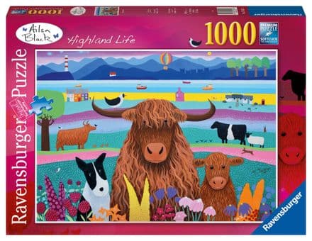 Highland Life Ravensburger 1000 Piece Jigsaw Puzzle