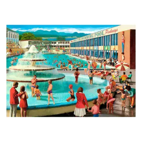 Holiday Camp  HOP 500 Piece Jigsaw Puzzle