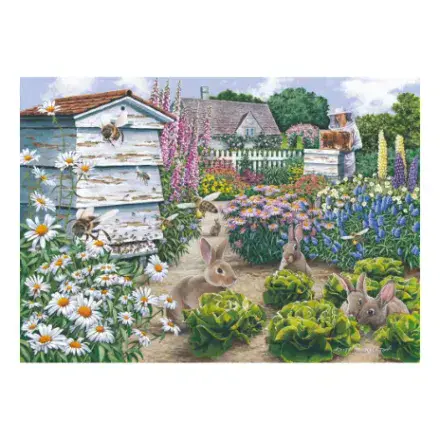 Honey Bunnies HOP 500 Piece Jigsaw Puzzle