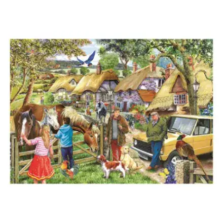 Horses & Hounds HOP BIG 500 XL Piece Jigsaw Puzzle
