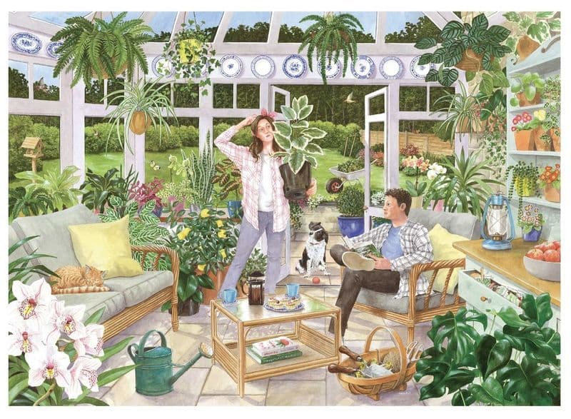 House Plant Heaven HOP BIG 500 XL Piece Jigsaw Puzzle
