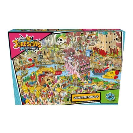 Jokesaws Shakespeare Shake Up Gibsons 1000 Piece Jigsaw Puzzle