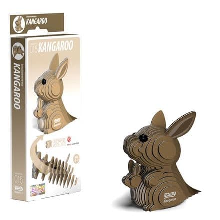 Kangaroo Eugy 3D Cardboard Model Kit