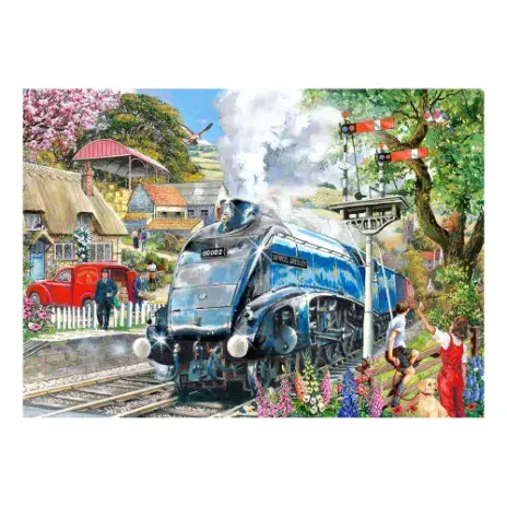 Knight Train HOP BIG 500 XL Piece Jigsaw Puzzle
