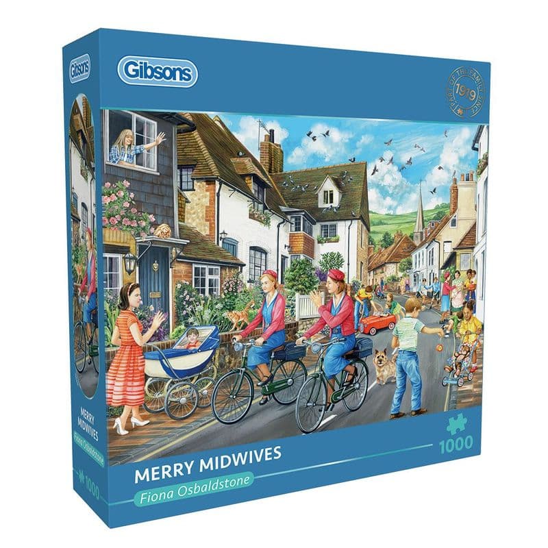Merry Midwives Gibsons 1000 Piece Jigsaw Puzzle